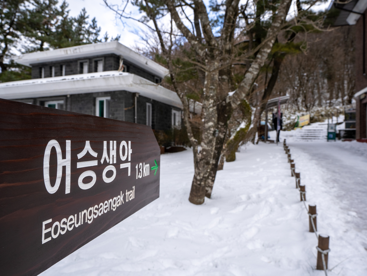 어승생악 탐방로 입구