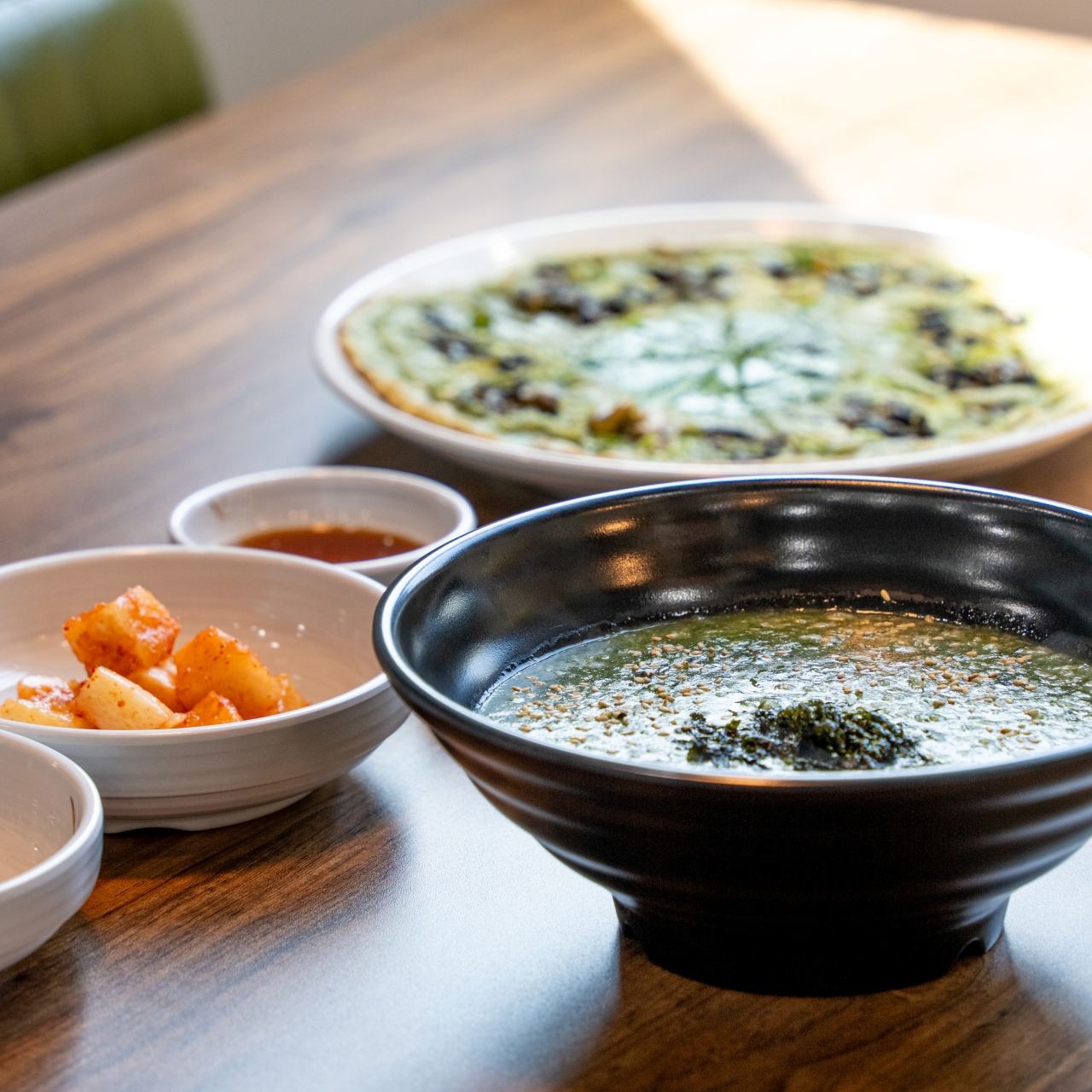 산방산수두리보말칼국수