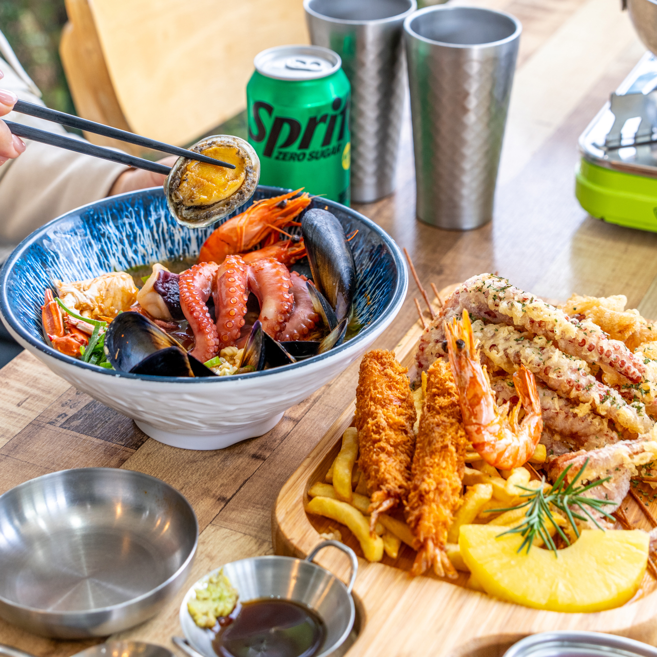 모모언니바다간식