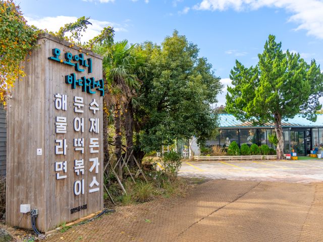 모모언니바다간식