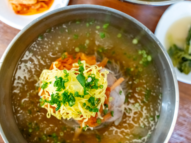 금악무짠지냉면